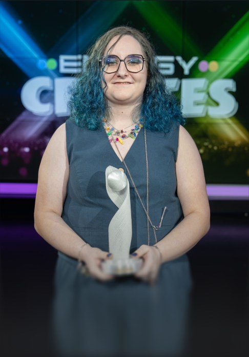 Emma-Leigh Hinds, lauréate d'Energy Creates.