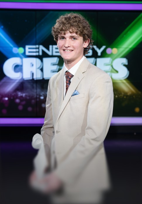 Josiah Steeves, lauréat d'Energy Creates.