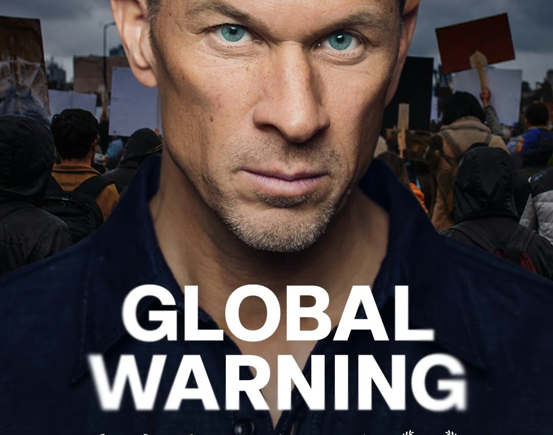Promotional graphic announcing the free release of Global Warning, the documentary that inspired Energy Creates.